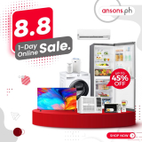 Anson’s – 8.8 1-Day Online Sale