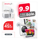 Anson’s 9.9 1-Day Online Sale