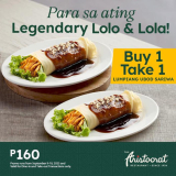 Aristocrat Lumpiang Ubod Sariwa Buy 1 Take 1 Promo