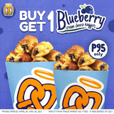 Auntie Anne’s – Buy 1 Get 1 Blueberry Cream Cheese Nuggets