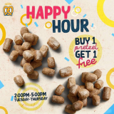 Auntie Anne’s – Happy Hour: Buy 1 Get 1 Promo