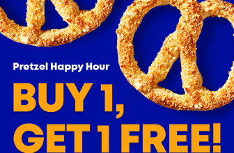 Auntie Anne’s – Pretzel Happy Hour Deal