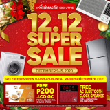 Automatic Centre – 12.12 Deal: Up to 40% Off + Other Freebies