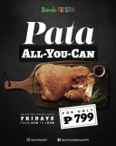 Barrio Fiesta – Pata All-You-Can Fridays Promo