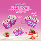 Baskin-Robbins – Buy 1 Take 1 Strawberry Cheesecake on Fresh Packs