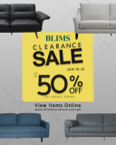 BLIMS – Clearance Sale: Up to 50% Off on Select Items