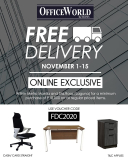 OfficeWorld – FREE Delivery With Minimum Online Purchase of ₱10,000 on Regular Priced Items