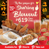 Bonchon Chicken – Sharing Blowout Promo for ₱619 (Save ₱193)