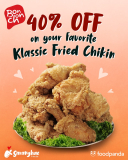 Bonchon Chicken – Get 40% Off on Klassic Fried Chikin via Foodpanda