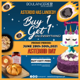 Boulangerie22 – Asteroid Day: Buy 1 Get 1 Promo