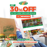 Brothers Burger – Get 30% Off on Classic Brothers Burger