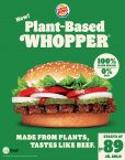 Burger King – The New Plant-Based Whopper is Here!