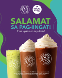 Coffee Bean and Tea Leaf – FREE Upsize on Any Drink for Fully Vaccinated Customers
