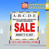 CW Home Depot – A-B-C-D-E Sale: Get 10% Off