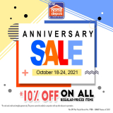 CW Home Depot – Anniversary Sale: Get 10% Off