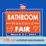 CW Home Depot – Get 10% Off on All Bathroom Wares and Accessories