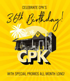 California Pizza Kitchen – 36th Birthday Special Promos