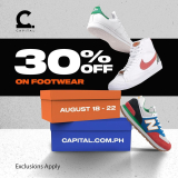 Capital PH – Get 30% Off on Footwear