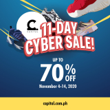 Capital PH – 11-Day Cyber Sale: Get Up to 70% Off