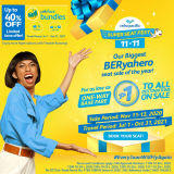 Cebu Pacific – 11.11 Deal: All Destinations For As Low As ₱1 + Up to 40% Off on Fare Bundles