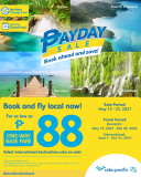 Cebu Pacific – Payday Sale: For As Low As P88 One-Way Base Fare