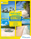 Cebu Pacific – Domestic Seat Sale: As Low As P88