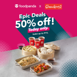 Chowking – Epic Deals: Get 50% Off via Foodpanda
