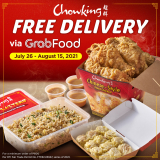 Chowking – FREE Delivery via GrabFood