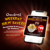 Chowking – Weekday Sulit Savers Promo