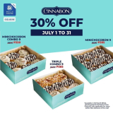 Cinnabon – Get 30% Off via SM Malls Online