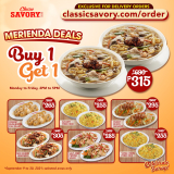 Classic Savory – Buy 1 Get 1 Merienda Deals