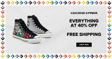 Converse – Everything at 40% Off + FREE Shipping