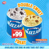 Dairy Queen – Get 2 Mini Blizzards for P99