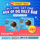 Dairy Queen – Payday Treat: Buy 1 Get 1 Box of DQ Dilly Bar