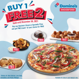 Domino’s Pizza – Buy 1 Get 2 Treats for FREE Promo