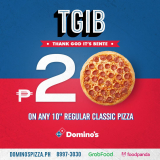 Domino’s Pizza Thank God It’s Bente Deal