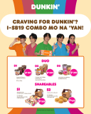 Dunkin Donuts – SB19 Duo and Shareables Combos Promo