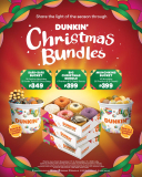 Dunkin’ Donuts – Christmas Bundles Promo