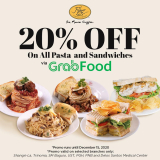 Figaro – Get 20% Off on Pasta and Sandwiches via GrabFood