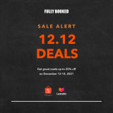 Fully Booked – 12.12 Deals: Get Up to 20% Off