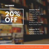 Fully Booked – Get 20% Off Promo