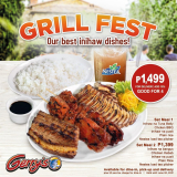 Gerry’s Grill – Grill Fest: Inihaw Dishes for As Low As ₱1399