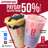 Gong cha – Payday Half-Pay Promo