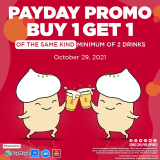 Gong cha – Payday Promo: Buy 1 Get 1 of the Same Kind