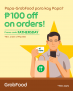 GrabFood – Get P100 Off on Father’s Day Orders