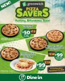 Greenwich Pizza – Pizza Savers Promo