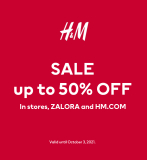 H&M – Exclusive Sale: Get Up to 50% Off
