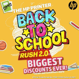 HP Printer – Back to School Rush 2.0 Promo
