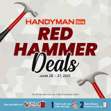 Handyman – Red Hammer Deals: Get Up to 30% Off on Select Items