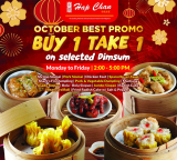 Hap Chan Buy 1 Take 1 Dimsum October Best Promo